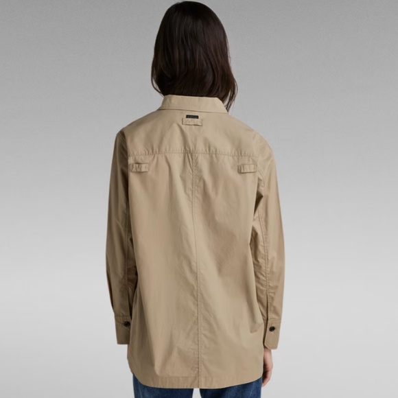 G-Star Women's Officer Boyfriend Shirt Size Medium - Picture 3 of 11